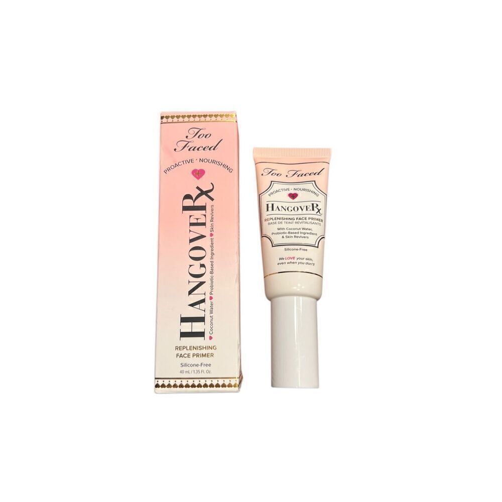 TOO FACED Hangover Rx Replenishing Face Primer 40mL 1.35oz FULL SIZE NEW IN BOX
